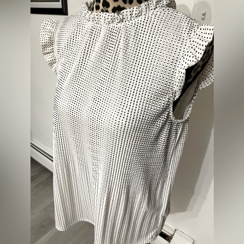 POLKA DOTTED DRESSY TOP